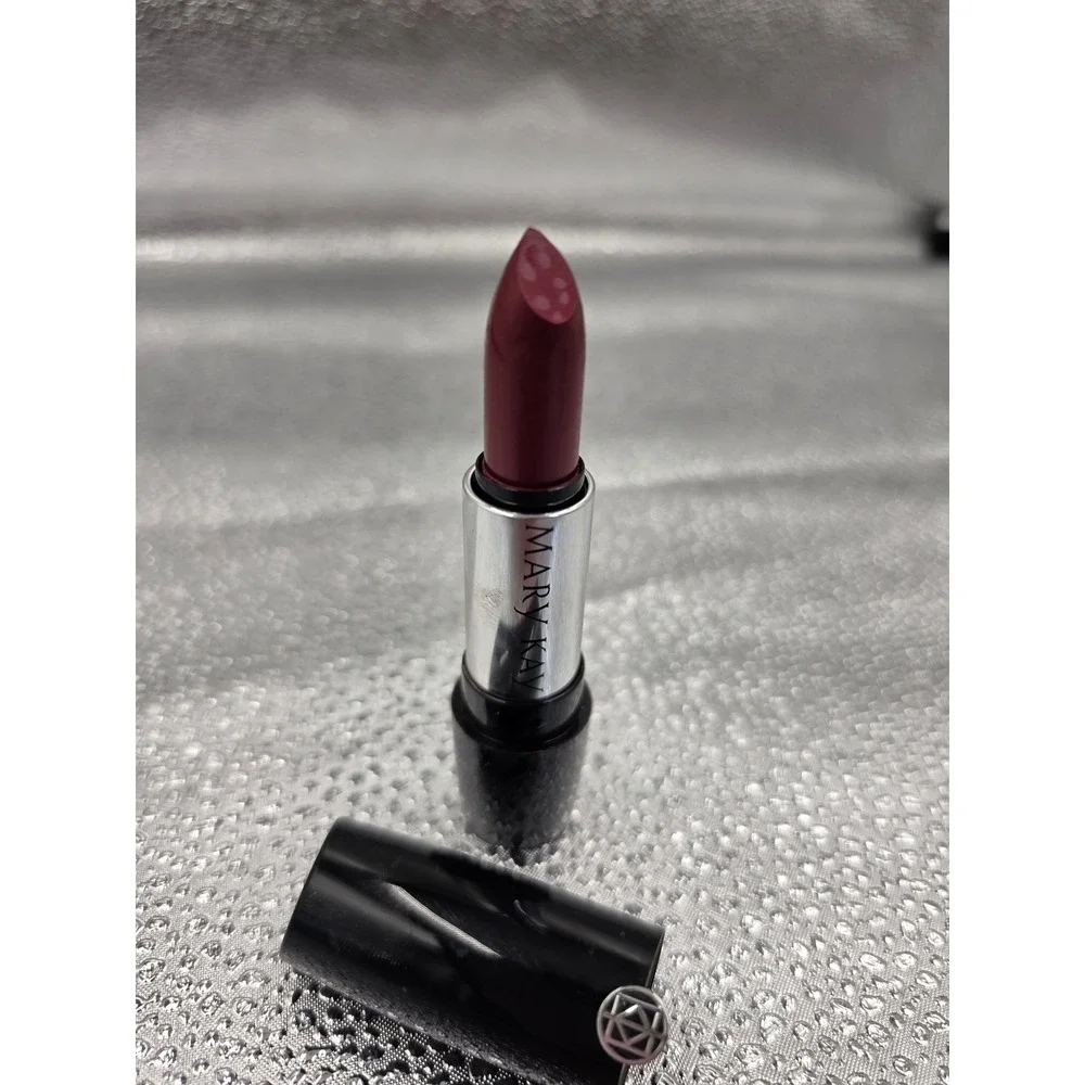 Mary Kay Gel Semi-Matte Lipstick Apple Berry 094640 Deep Red‎ Berry Made USA O2